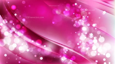 Abstract Pink Bokeh Lights Background