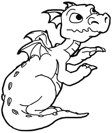 Get creative, overlapping color, shading and shaping with light, and color a very dynamic piece of art you can be. Baby Dragon Coloring Pages - coloring.rocks! | Dragon ...