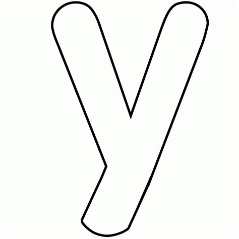 Letter Y Coloring Pages Free  Coloring Home