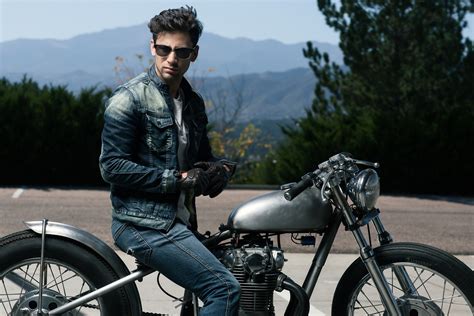 This video features traffic, car and street. man-on-motorcycle