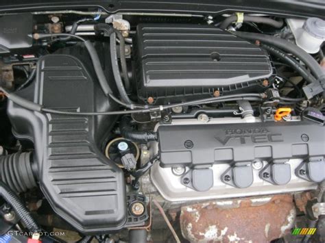 2003 Honda Civic Ex Sedan 17 Liter Sohc 16v 4 Cylinder Engine Photo