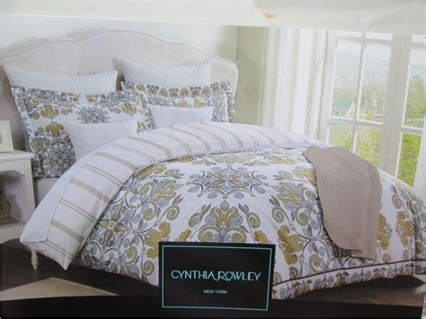 Maybe you would like to learn more about one of these? Cynthia Rowley Lattice Reversible Bedding Collection ...