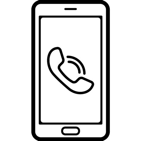 Call By Mobile Phone Vector Svg Icon Svg Repo