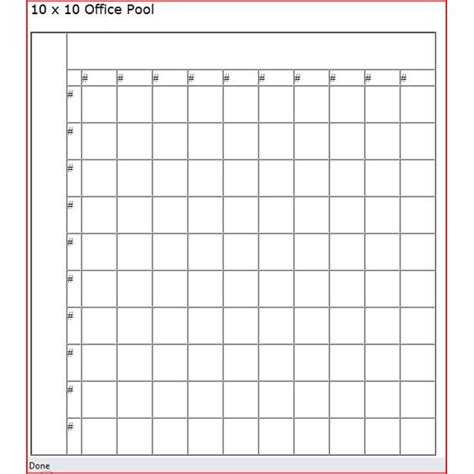 The squares reflect the last digit of the score of the game. Super Bowl Squares Template Excel Download - kazinoiron