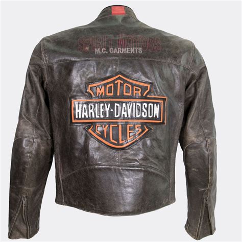 Harley Davidson Leather Jacket Harley Davidson Mens Vintage Leather