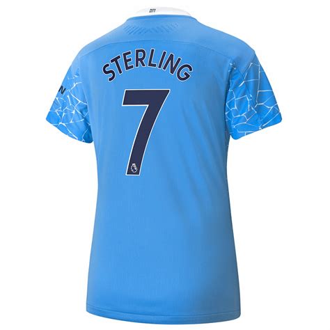Raheem sterling | episode 5. Damen Fußball Raheem Sterling #7 Heimtrikot Blau Trikot ...