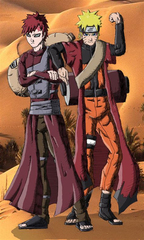 Gaara And Naruto Best Friends Gaara Anime Naruto Naruto Characters