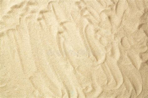 Sand Texture Sandy Beach Background Flat Lay Stock Photo Image Of