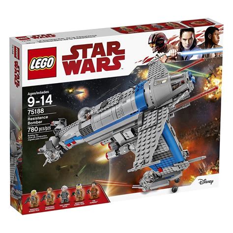 Lego Star Wars 75188 The Last Jedi Resistance Bomber 780pz 289000