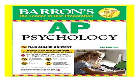 Barrons Ap Psychology With Online Tests Pdfepub