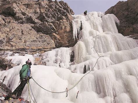 Vertical Limit Climbing Frozen Waterfalls In Spiti Read Here