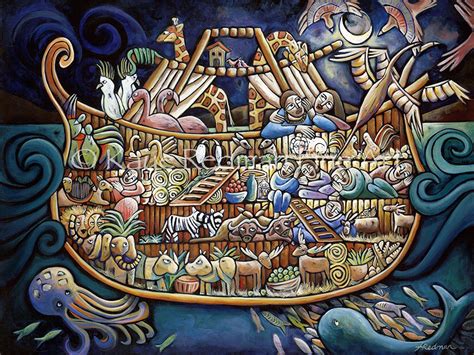 Noahs Ark By Kaye Redman Fine Art