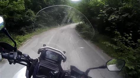 Τρόμος με την αναζωπύρωση στη βαρυμπόμπη. Honda NC700 Γεφύρι Ζέρμας-Δροσοπηγή - YouTube