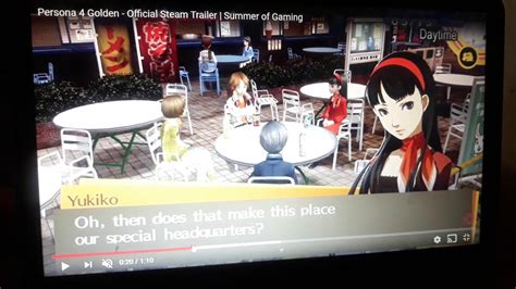 Persona 4 Golden Official Steam Trailer Youtube