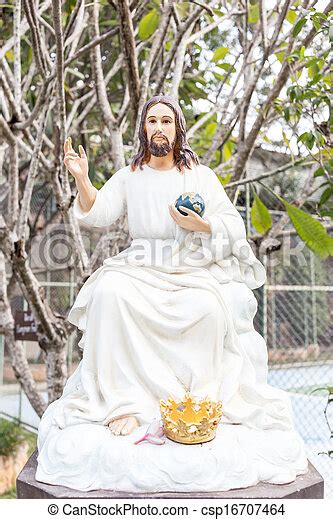 Jesus Holding The World In His Hands Canstock
