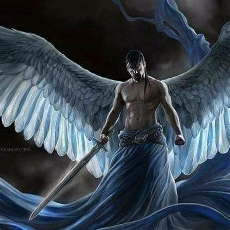 Warrior Angel Male Angels Angels And Demons Gothic Fantasy Art