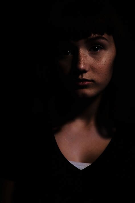 Free Images : face, darkness, head, nose, chin, lip, eyebrow, light