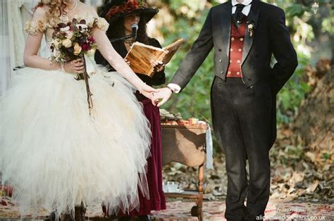 A Unique Steampunk Wedding Alice In Weddingland Wedding Blog