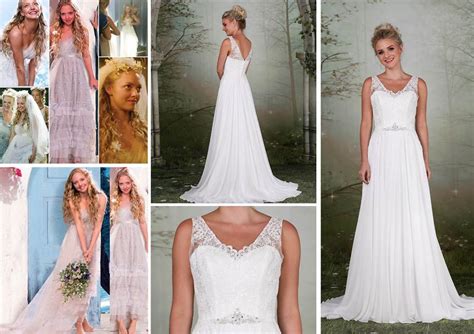 Sophie Mamma Mia Wedding Steal The Style Greek Style Wedding Dress Wedding Dresses Mamma Mia