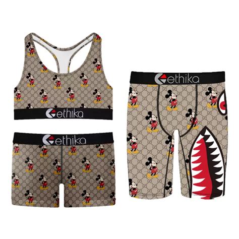 Disney X Gucci Andethika Underwear Matching Set A Must Buy For Every