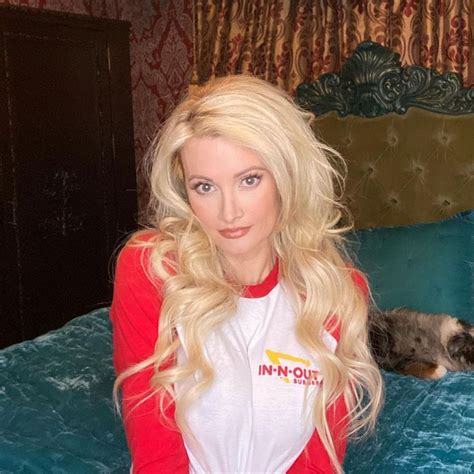Holly Madison On Instagram “everyone Looks A Little Bit Better In An In N Out Shirt Am I Right
