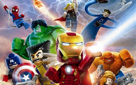Lego Marvel Super Heroes Tapeta Hd Tło 1920x1200 Id468460