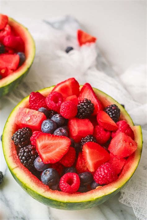 Watermelon Fruit Bowl Recipes From A Pantry