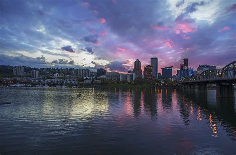 Portland City Oregon Sunset - Pentax User Photo Gallery