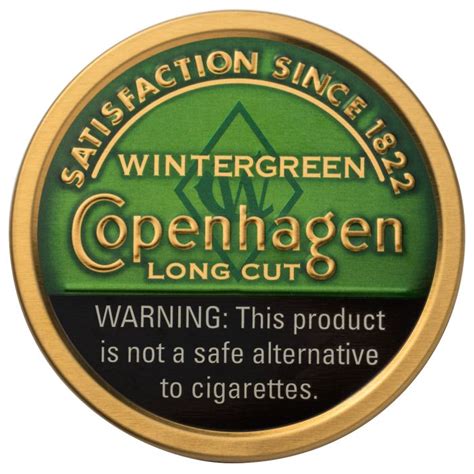 Copenhagen Wintergreen Long Cut Free Delivery Northerner Us