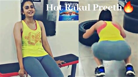 Rakul Preet Singh Hot In A Hot Yoga Workout Rakul Preet Singh Hot