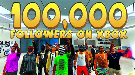 100000 Followers On Xbox One Celebration Youtube