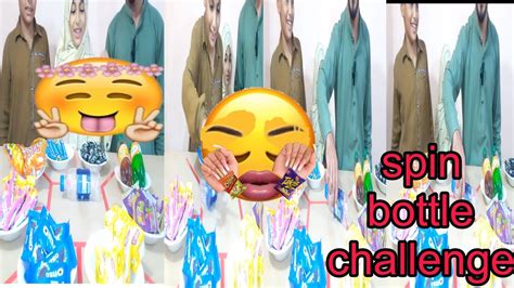 Amazing💕😍 Viral Game Spin Bottle Challenge Funny😝😃😆 Youtube