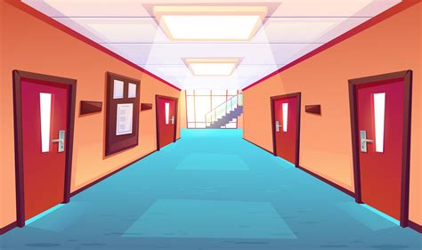 School Corridor Hallway Of College Or University Home Meic
