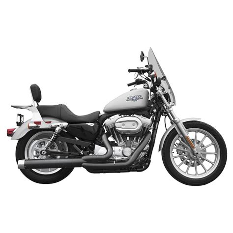 Stainless steel stepped header construction. Rush 2-Into-1 Exhaust System For Harley Sportster 2004 ...
