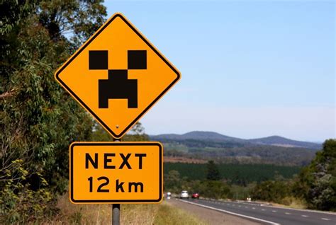 Road Signs In Minecraft Minecraft