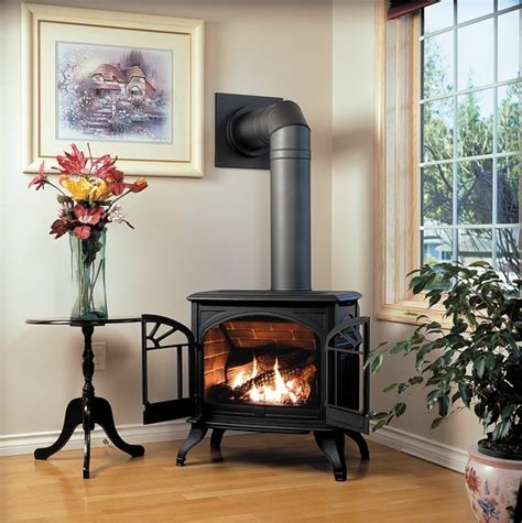 Many of our stove manufacturers offer wood and gas burning models. Enviro Westport WP Series 26'' x 27'' Direct Vent Gas ...