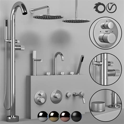 Franz Viegener Nerea Bathroom Faucets Set 322570 3d Model Download 3d Model Franz Viegener