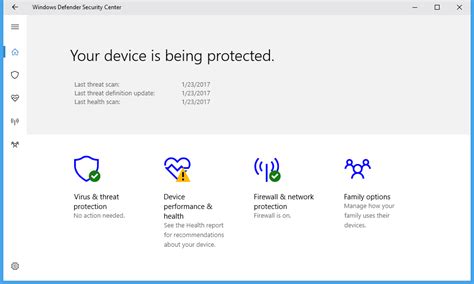 Windows 10 Tip What Is Windows Defender Security Center