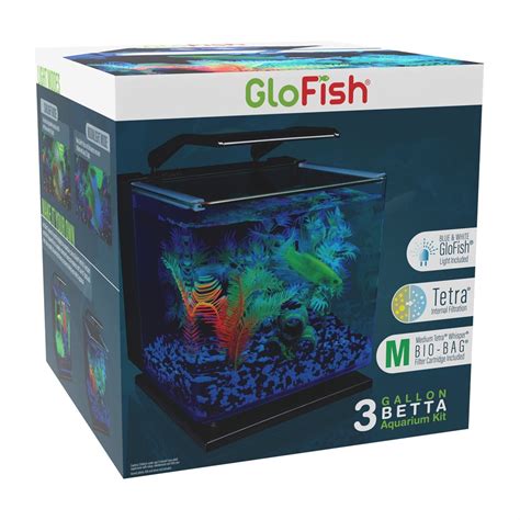 Spectrum Brands Glofish Betta Aquarium Kit 3 Gallons