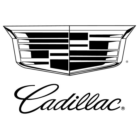 Black Cadillac Logo Logodix