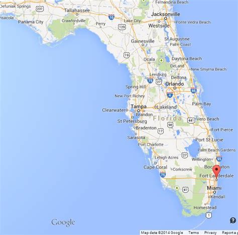 Elgritosagrado11 25 Unique Map Of Florida Showing Fort Lauderdale