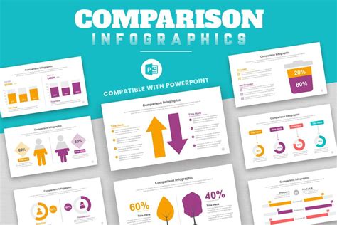 Comparison Infographic Powerpoint Templates Par Mightyslide Sur