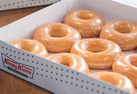 All about the krispy kreme hot light sign the iconic neon sign was first introduced in 1992. You Can Get a Dozen Krispy Kreme Doughnuts for $1 Today