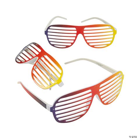 Rainbow Shutter Glasses 12 Pc Discontinued