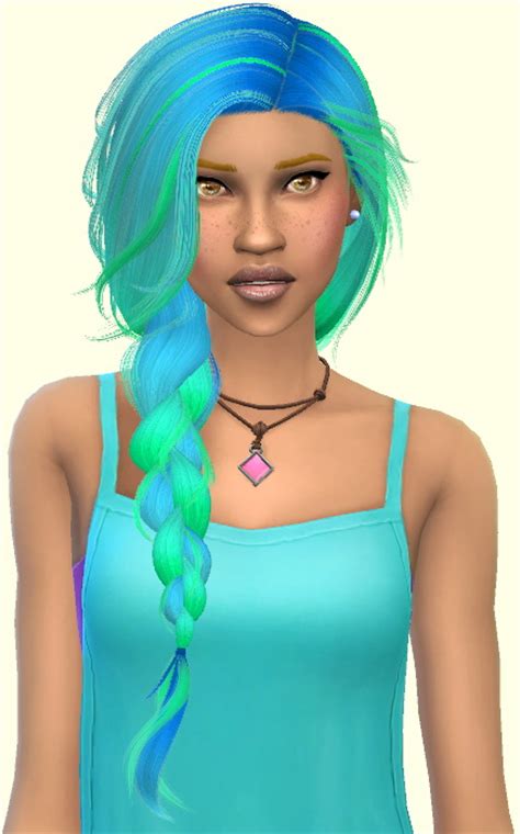 Rainbow Hair Part 6 Original Stealthic At Annetts Sims 4
