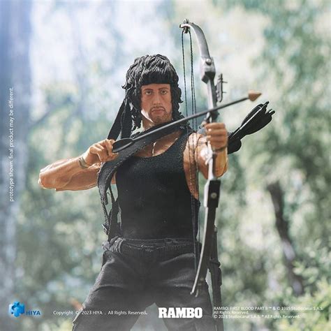 John Rambo Hiya Toys Figure Rambo 2 First Blood