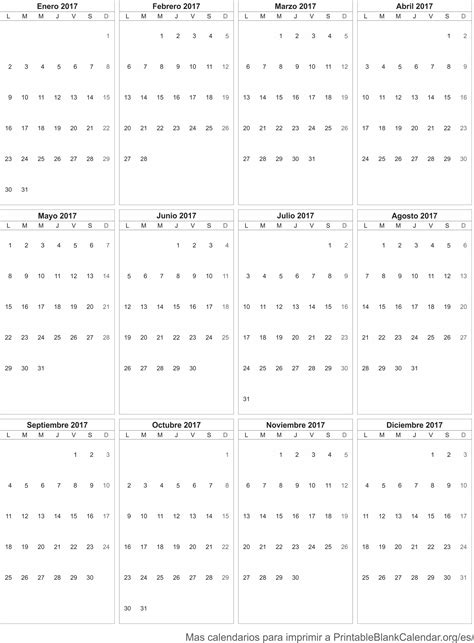 2017 Calendario Para Imprimir Calendarios Para Imprimir