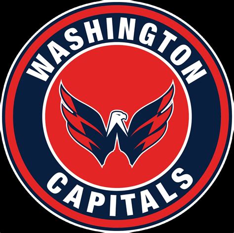 Washington Capitals Circle Logo Vinyl Decal Sticker 5 Sizes