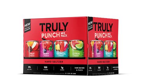 Truly Hard Seltzer Launching Fruit Punch Variety Pack For Summer 2021