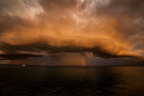 Severe Storm Sunset Foto And Bild Australia And Oceania Australia